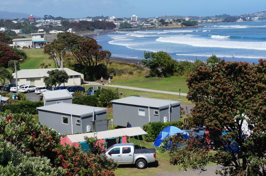 Fitzroy Beach Holiday Park Ню Плимут Екстериор снимка