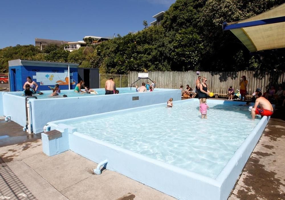 Fitzroy Beach Holiday Park Ню Плимут Екстериор снимка